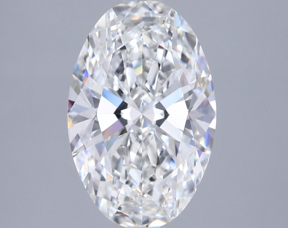 2.20 Carat Oval Shaped, Ideal Cut, G Color, FL Clarity, IGI Certified Lab Grown Diamond