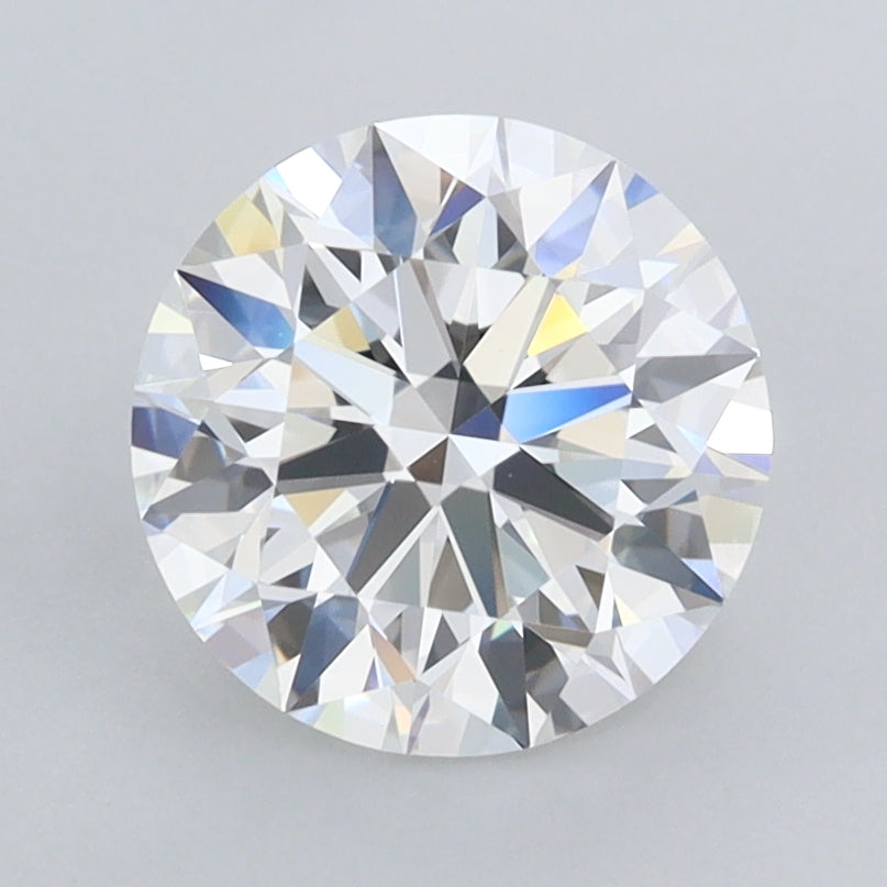 1.98 Carat Round Shaped, Ideal Cut, E Color, VVS1 Clarity, IGI Certified Lab Grown Diamond