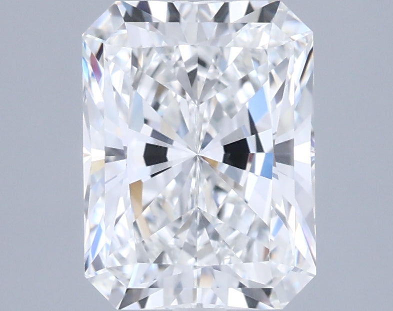 2.00 Carat Radiant Shaped, Ideal Cut, E Color, VVS1 Clarity, IGI Certified Lab Grown Diamond