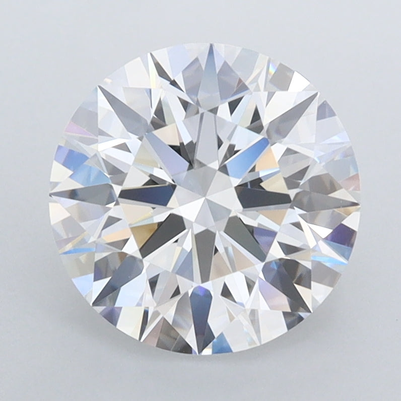2.29 Carat Round Shaped, Ideal Cut, D Color, FL Clarity, IGI Certified Lab Grown Diamond