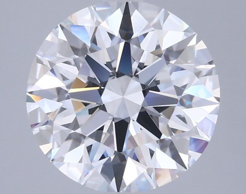 3.09 Carat Round Shaped, Ideal Cut, E Color, VVS1 Clarity, IGI Certified Lab Grown Diamond