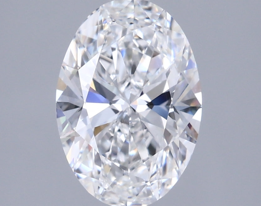 1.52 Carat Oval Shaped, Ideal Cut, D Color, VVS1 Clarity, IGI Certified Lab Grown Diamond