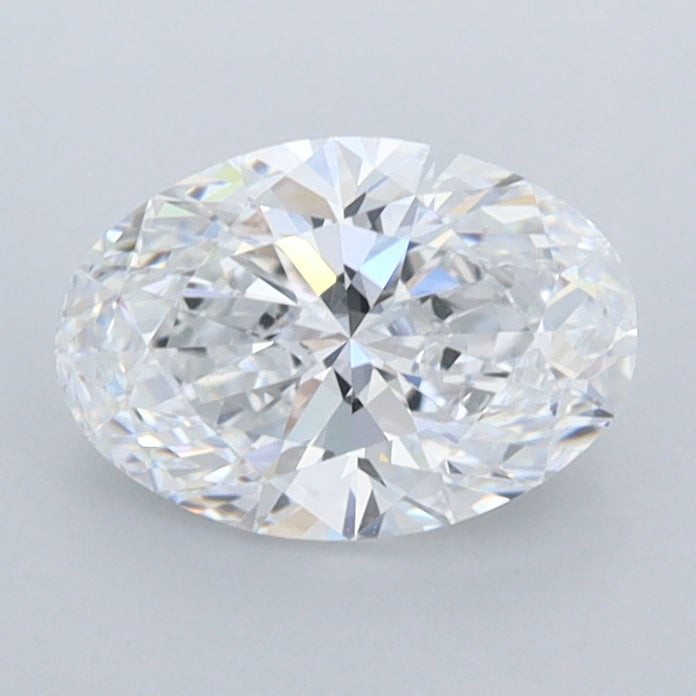 1.04 Carat Oval Shaped, Ideal Cut, D Color, VVS1 Clarity, IGI Certified Lab Grown Diamond