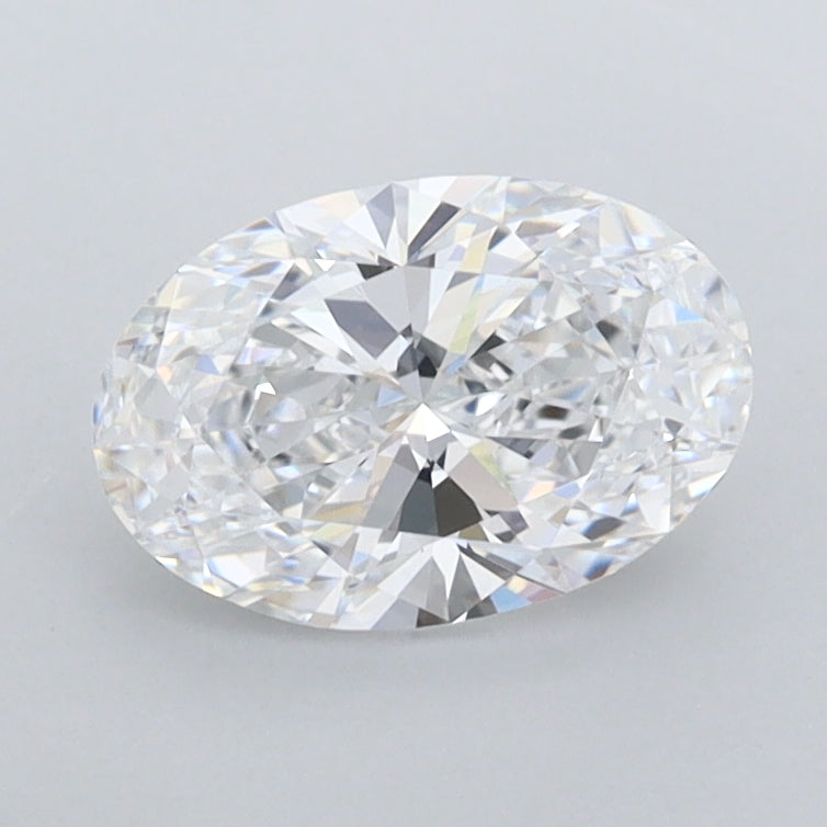 1.04 Carat Oval Shaped, Ideal Cut, D Color, VVS1 Clarity, IGI Certified Lab Grown Diamond