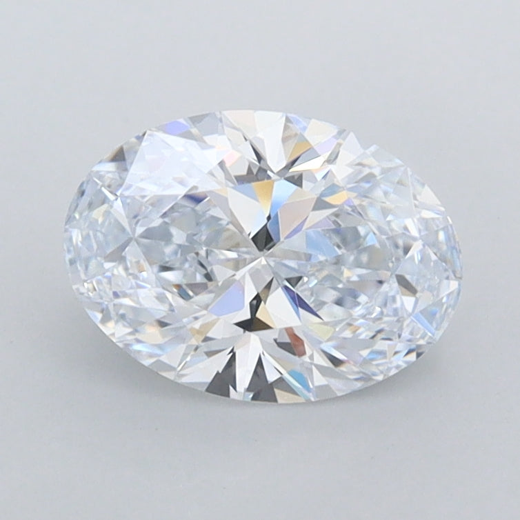 1.00 Carat Oval Shaped, Excellent Cut, F Color, VVS1 Clarity, IGI Certified Lab Grown Diamond