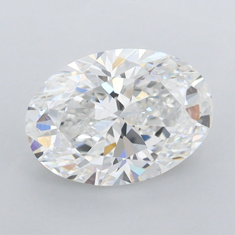1.29 Carat Oval Shaped, Ideal Cut, E Color, VVS1 Clarity, IGI Certified Lab Grown Diamond