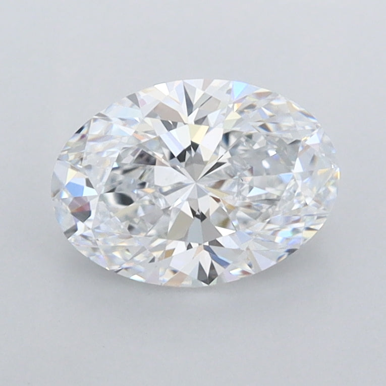1.02 Carat Oval Shaped, Ideal Cut, E Color, IF Clarity, IGI Certified Lab Grown Diamond