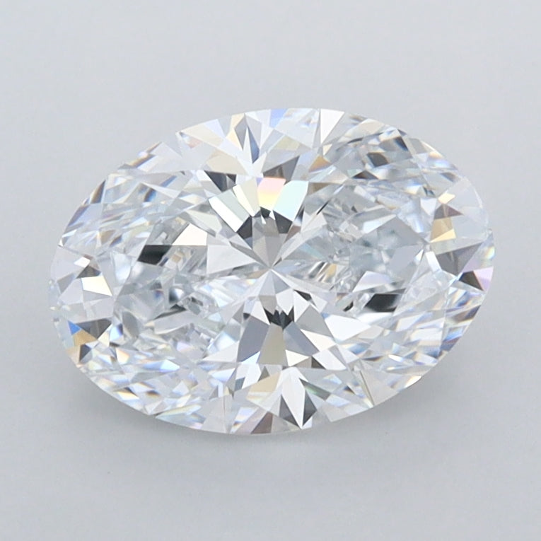 1.41 Carat Oval Shaped, Ideal Cut, E Color, VVS1 Clarity, IGI Certified Lab Grown Diamond