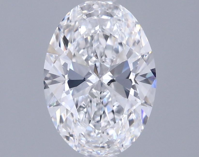 1.29 Carat Oval Shaped, Ideal Cut, D Color, VVS1 Clarity, IGI Certified Lab Grown Diamond