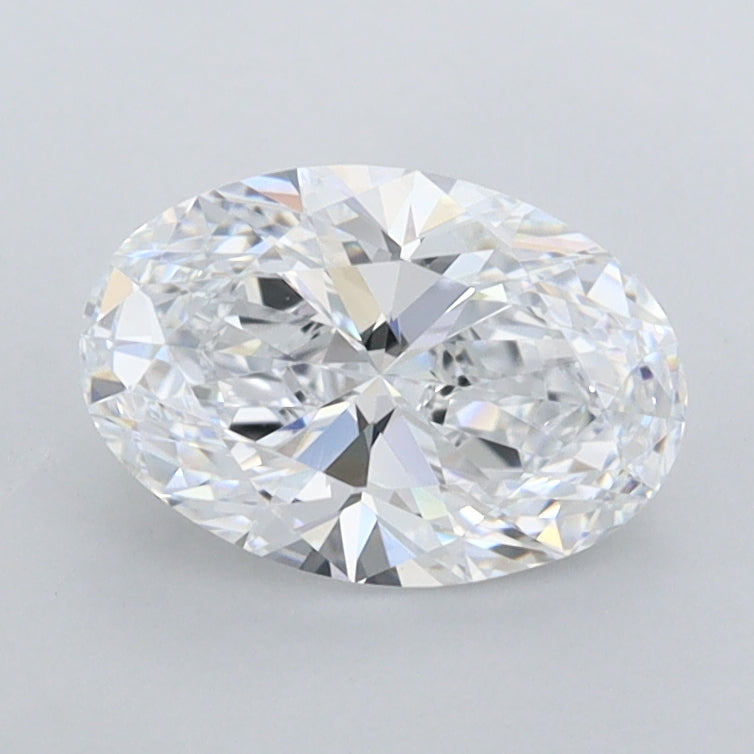 1.08 Carat Oval Shaped, Ideal Cut, D Color, VVS1 Clarity, IGI Certified Lab Grown Diamond