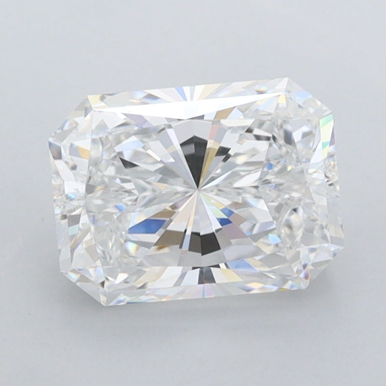1.51 Carat Radiant Shaped, Excellent Cut, D Color, VVS1 Clarity, IGI Certified Lab Grown Diamond