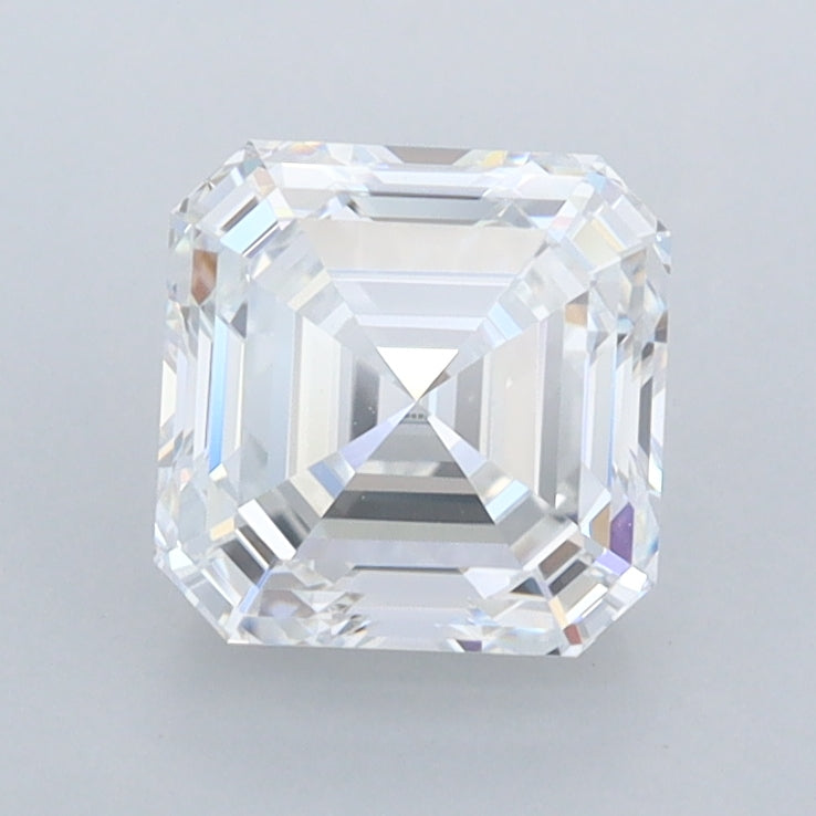 1.53 Carat Asscher Shaped, Excellent Cut, D Color, VVS1 Clarity, IGI Certified Lab Grown Diamond