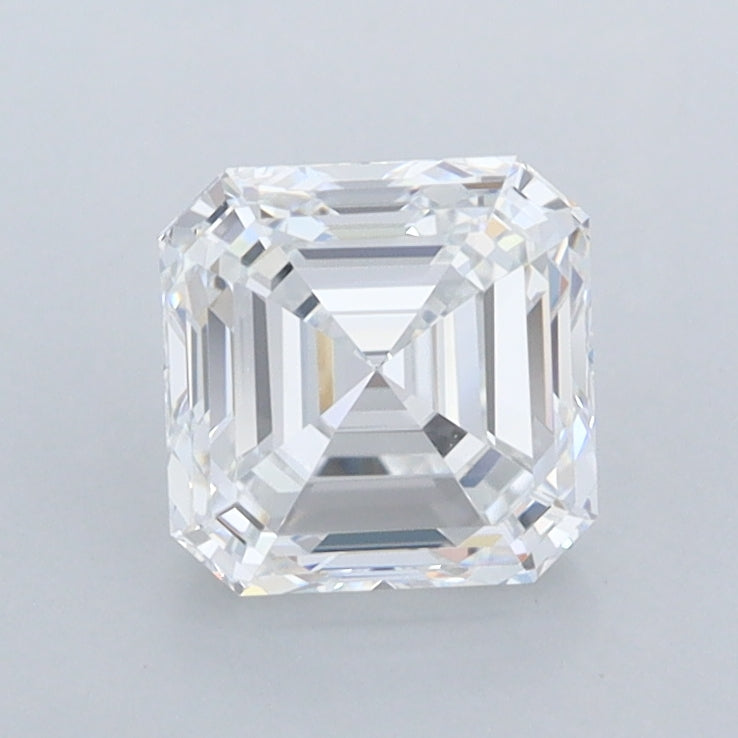 1.29 Carat Asscher Shaped, Excellent Cut, D Color, VVS1 Clarity, IGI Certified Lab Grown Diamond