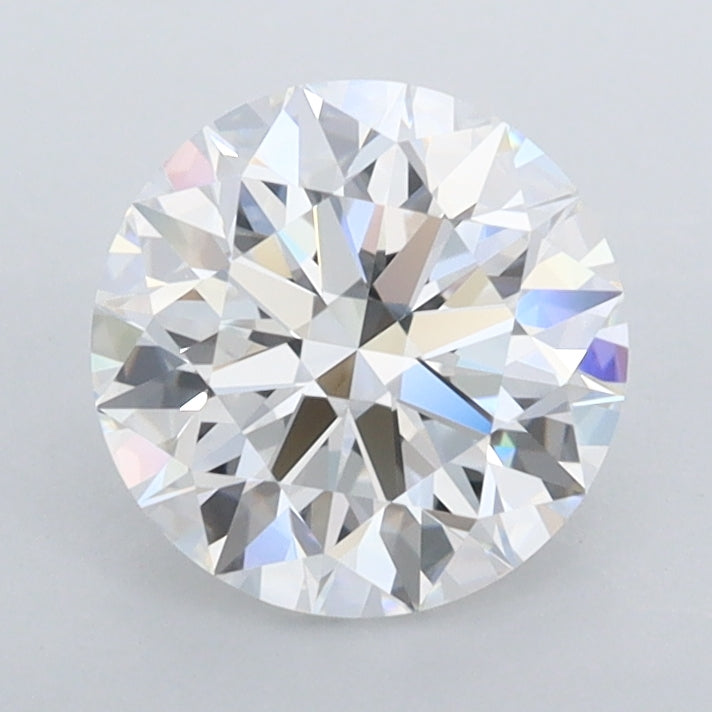 1.50 Carat Round Shaped, Ideal Cut, E Color, FL Clarity, IGI Certified Lab Grown Diamond