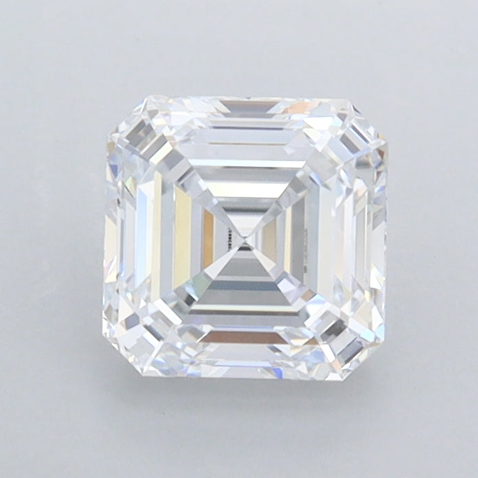 1.00 Carat Asscher Shaped, Ideal Cut, E Color, FL Clarity, IGI Certified Lab Grown Diamond