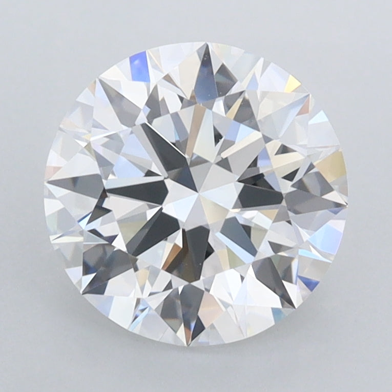1.88 Carat Round Shaped, Ideal Cut, D Color, FL Clarity, IGI Certified Lab Grown Diamond