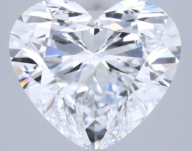 3.02 Carat Heart Shaped, Ideal Cut, D Color, VVS1 Clarity, IGI Certified Lab Grown Diamond