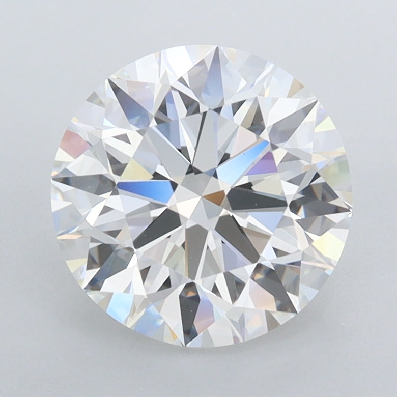2.00 Carat Round Shaped, Ideal Cut, E Color, FL Clarity, IGI Certified Lab Grown Diamond