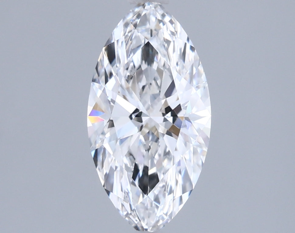 1.02 Carat Marquise Shaped, Ideal Cut, D Color, VVS1 Clarity, IGI Certified Lab Grown Diamond