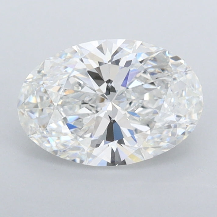 1.02 Carat Oval Shaped, Ideal Cut, E Color, IF Clarity, IGI Certified Lab Grown Diamond