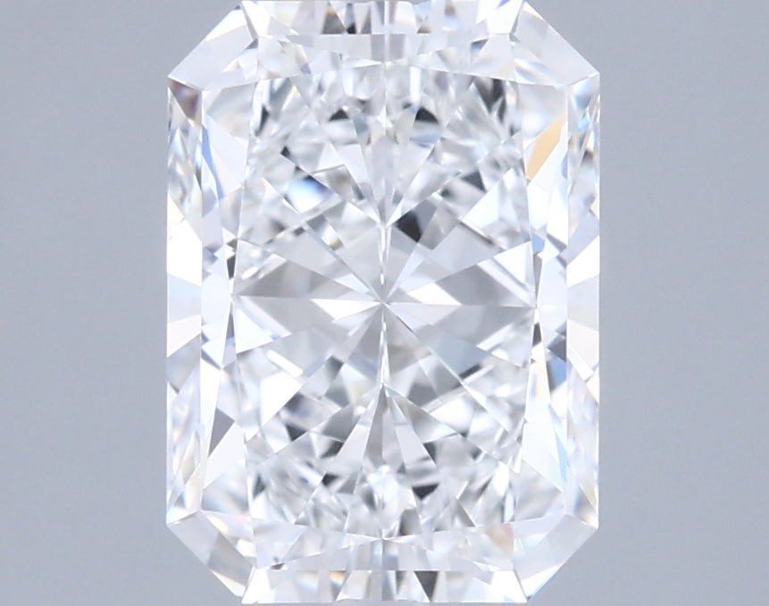 2.02 Carat Radiant Shaped, Excellent Cut, E Color, VVS1 Clarity, IGI Certified Lab Grown Diamond