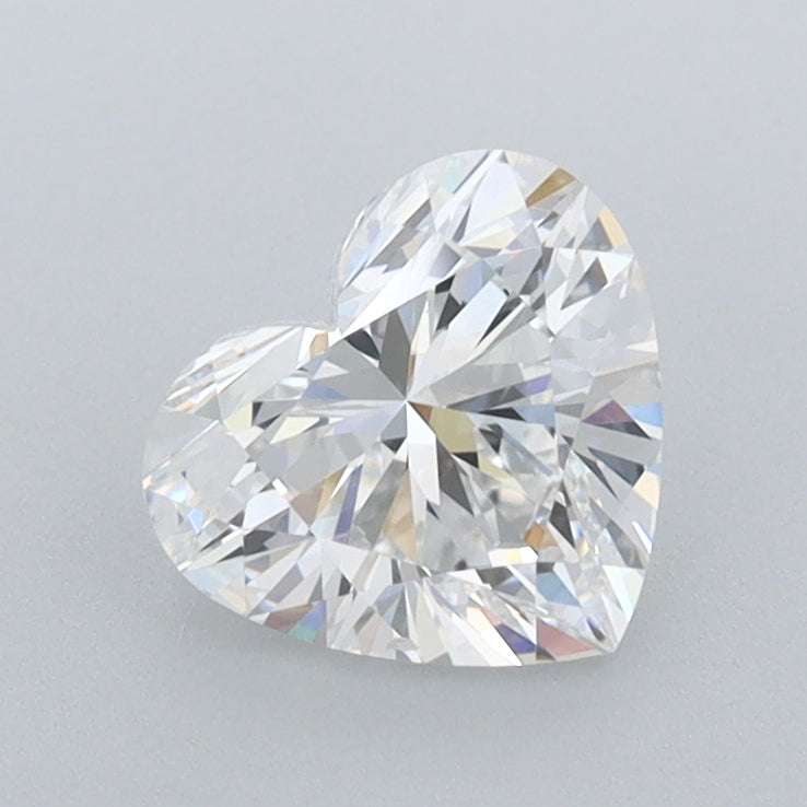 1.03 Carat Heart Shaped, Ideal Cut, E Color, VVS1 Clarity, IGI Certified Lab Grown Diamond