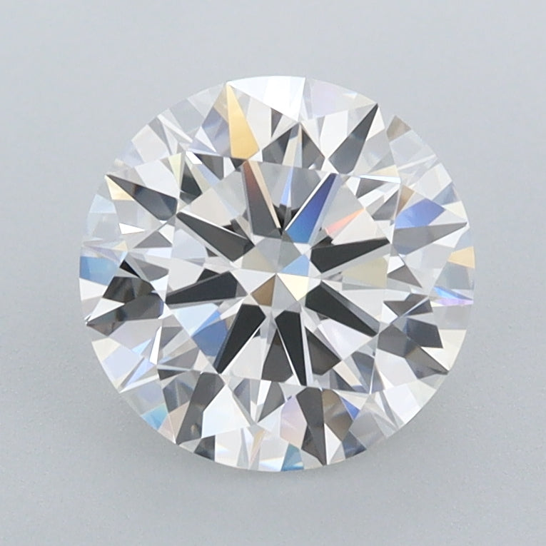 1.71 Carat Round Shaped, Ideal Cut, D Color, VVS1 Clarity, IGI Certified Lab Grown Diamond