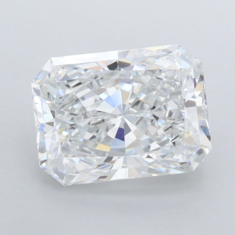 1.56 Carat Radiant Shaped, Ideal Cut, D Color, FL Clarity, IGI Certified Lab Grown Diamond