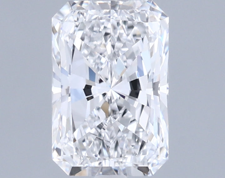 1.00 Carat Radiant Shaped, Excellent Cut, E Color, VVS1 Clarity, IGI Certified Lab Grown Diamond