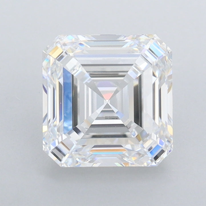 1.40 Carat Asscher Shaped, Excellent Cut, D Color, FL Clarity, IGI Certified Lab Grown Diamond