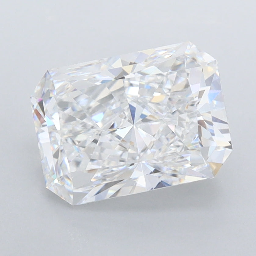 1.98 Carat Radiant Shaped, Ideal Cut, E Color, IF Clarity, IGI Certified Lab Grown Diamond