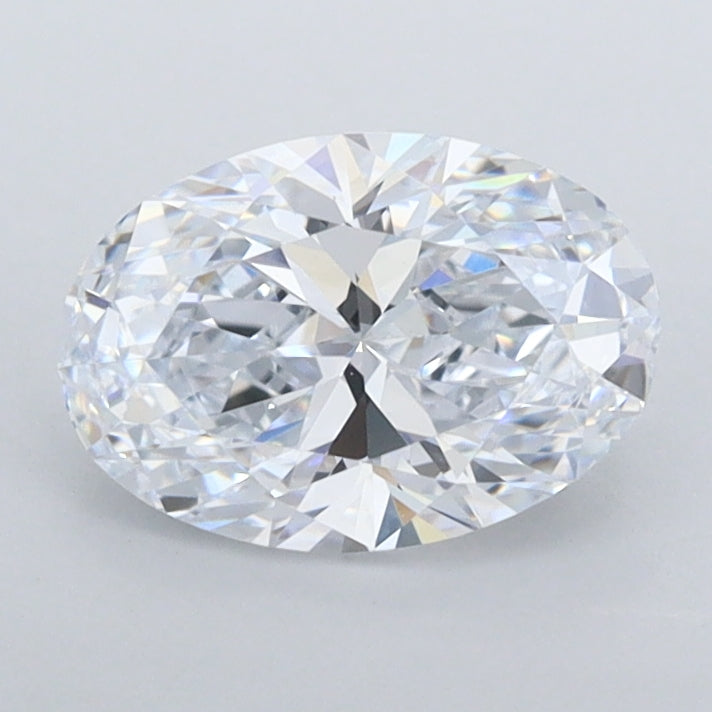 1.07 Carat Oval Shaped, Ideal Cut, E Color, IF Clarity, IGI Certified Lab Grown Diamond
