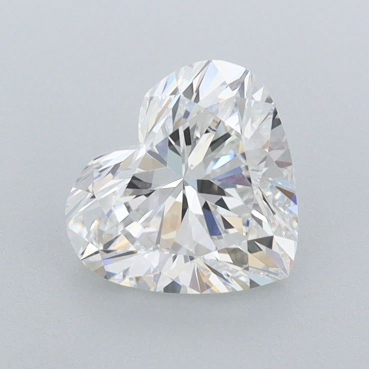 1.04 Carat Heart Shaped, Ideal Cut, D Color, VVS1 Clarity, IGI Certified Lab Grown Diamond
