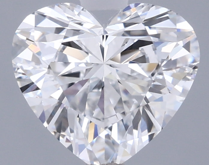 1.51 Carat Heart Shaped, Ideal Cut, D Color, VVS1 Clarity, IGI Certified Lab Grown Diamond