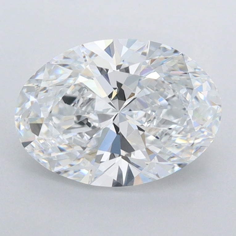 1.52 Carat Oval Shaped, Ideal Cut, E Color, VVS1 Clarity, IGI Certified Lab Grown Diamond