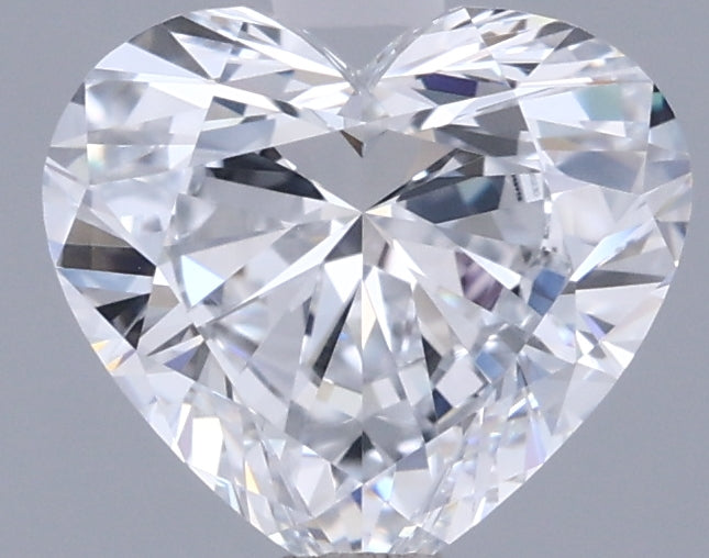 1.29 Carat Heart Shaped, Excellent Cut, E Color, VVS1 Clarity, IGI Certified Lab Grown Diamond