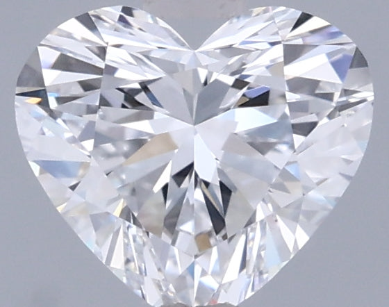1.05 Carat Heart Shaped, Ideal Cut, D Color, VVS1 Clarity, IGI Certified Lab Grown Diamond