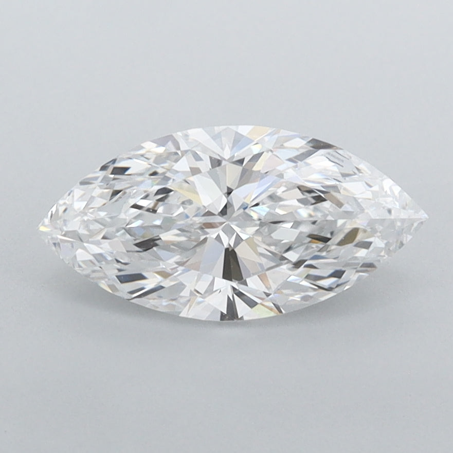 1.00 Carat Marquise Shaped, Ideal Cut, D Color, IF Clarity, IGI Certified Lab Grown Diamond