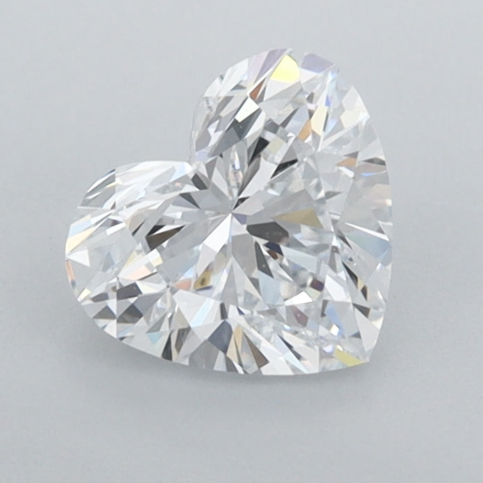 1.00 Carat Heart Shaped, Ideal Cut, D Color, IF Clarity, IGI Certified Lab Grown Diamond