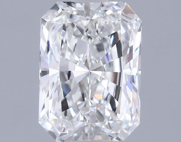 1.44 Carat Radiant Shaped, Ideal Cut, E Color, VVS1 Clarity, IGI Certified Lab Grown Diamond