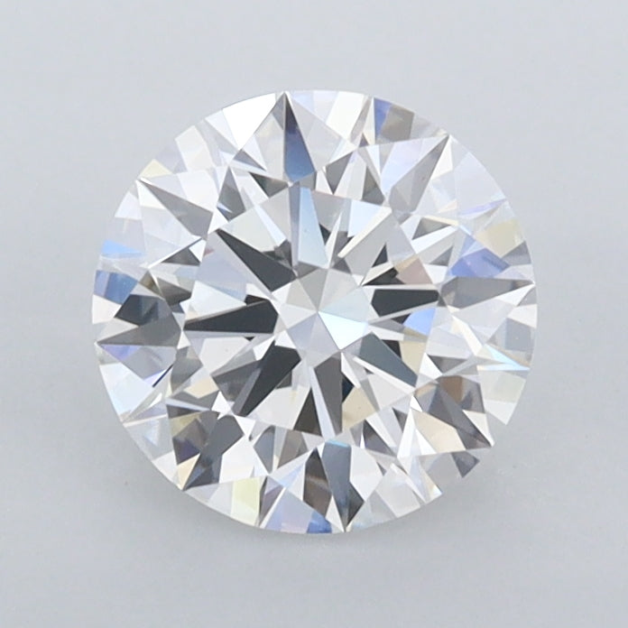 1.20 Carat Round Shaped, Ideal Cut, D Color, FL Clarity, IGI Certified Lab Grown Diamond
