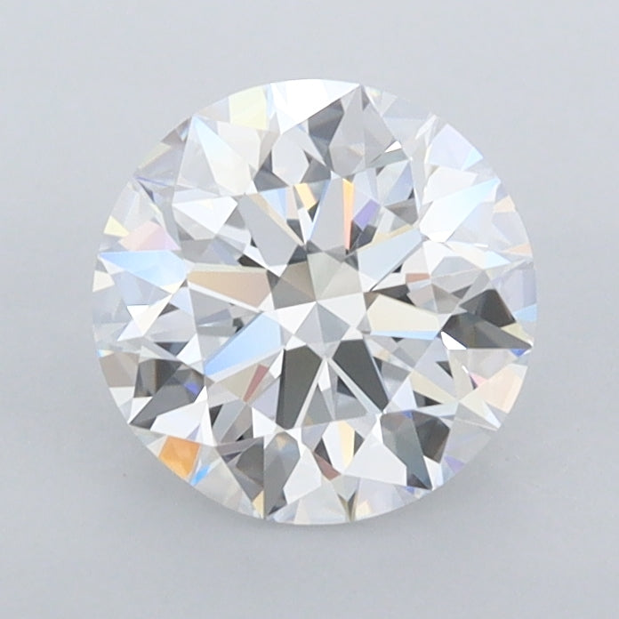 1.28 Carat Round Shaped, Ideal Cut, E Color, FL Clarity, IGI Certified Lab Grown Diamond