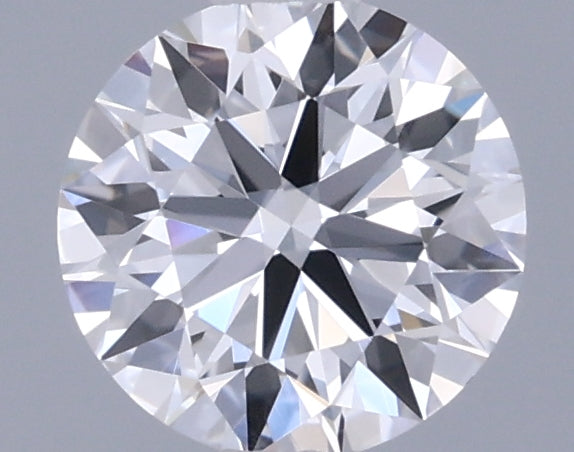 0.57 Carat Round Shaped, Ideal Cut, D Color, VVS1 Clarity, IGI Certified Lab Grown Diamond