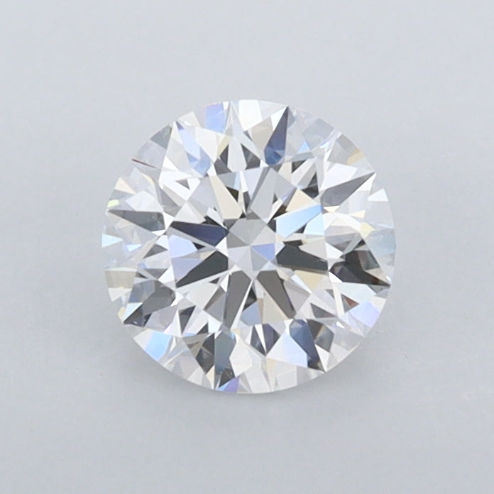 0.72 Carat Round Shaped, Ideal Cut, D Color, IF Clarity, IGI Certified Lab Grown Diamond