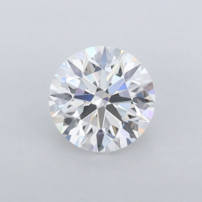 0.51 Carat Round Shaped, Ideal Cut, D Color, FL Clarity, IGI Certified Lab Grown Diamond