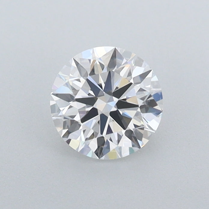 0.55 Carat Round Shaped, Ideal Cut, D Color, VVS1 Clarity, IGI Certified Lab Grown Diamond