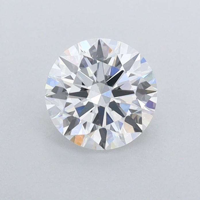 0.56 Carat Round Shaped, Ideal Cut, D Color, FL Clarity, IGI Certified Lab Grown Diamond