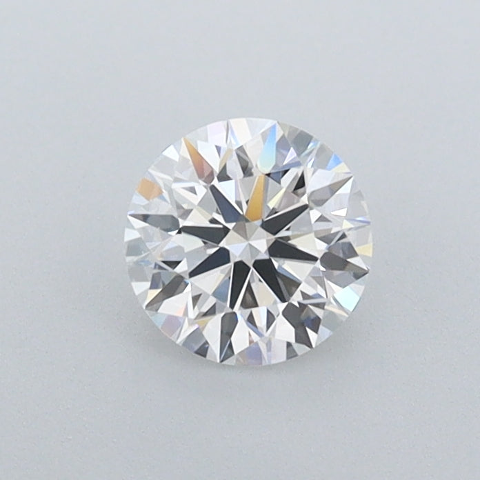 0.47 Carat Round Shaped, Ideal Cut, D Color, VVS2 Clarity, IGI Certified Lab Grown Diamond