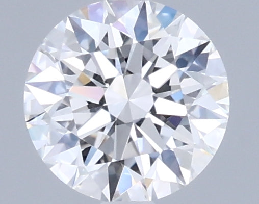 0.55 Carat Round Shaped, Ideal Cut, D Color, VVS1 Clarity, IGI Certified Lab Grown Diamond