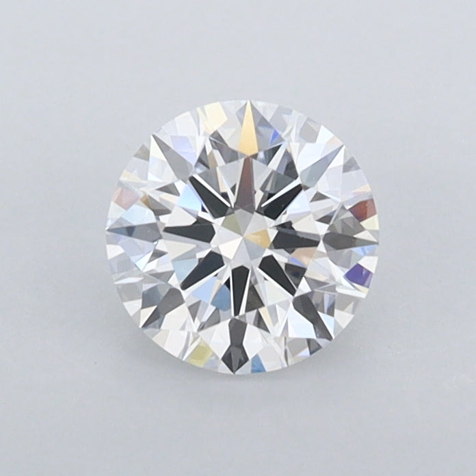 0.64 Carat Round Shaped, Ideal Cut, D Color, IF Clarity, IGI Certified Lab Grown Diamond